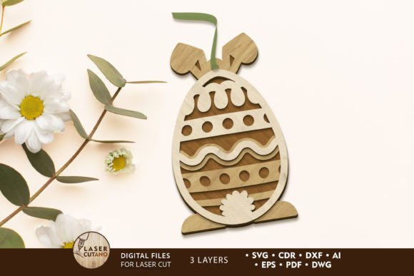 Easter Decorative Egg Craft Template Review