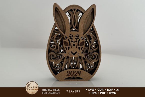Easter Rabbit Decorative Template Review