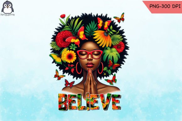 Juneteenth Believe Afro Girl Sublimation Graphics and Crafts Review