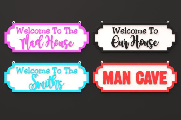 Laser Cut Street Signs Svg Files for Modern Branding