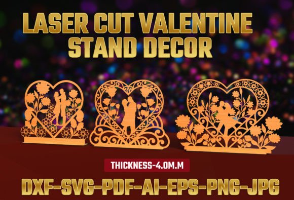 Laser Cut Valentine S Day Decor for Branding