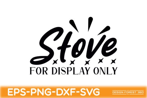 Stove for Display Only Graphics and Crafts Review